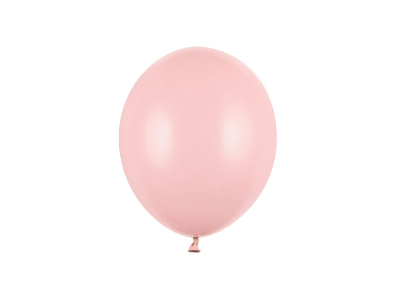 Balony Strong 23cm Pastel Pale Pink – opakowanie 100 sztuk