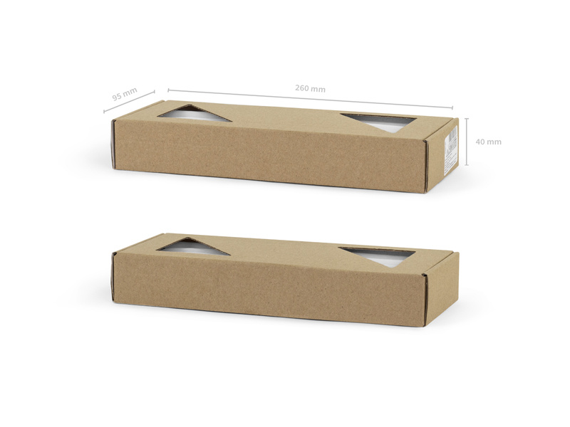 Świeca stożkowa matowa biała - detale wykończenia