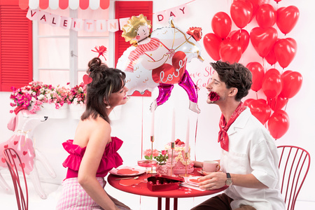 Baner Valentines Day, 150x13 cm, mix