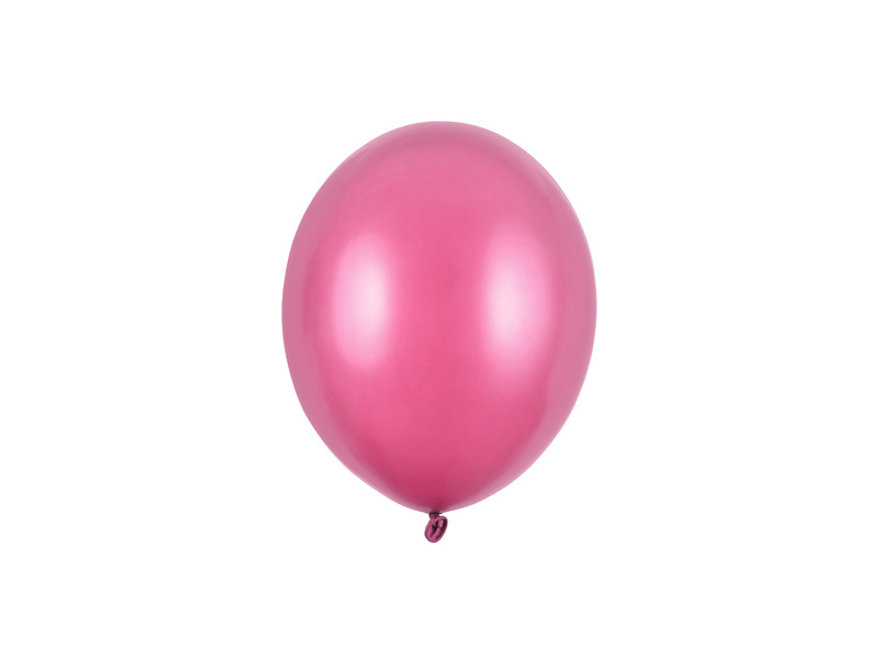 Balony Strong Metallic Hot Pink 12 cm – opakowanie 100 sztuk