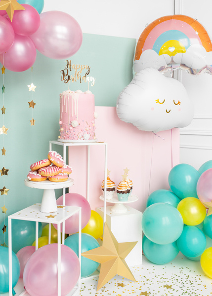 Balony Eco 26cm metalizowane ciemna mięta - dekoracja na imprezę