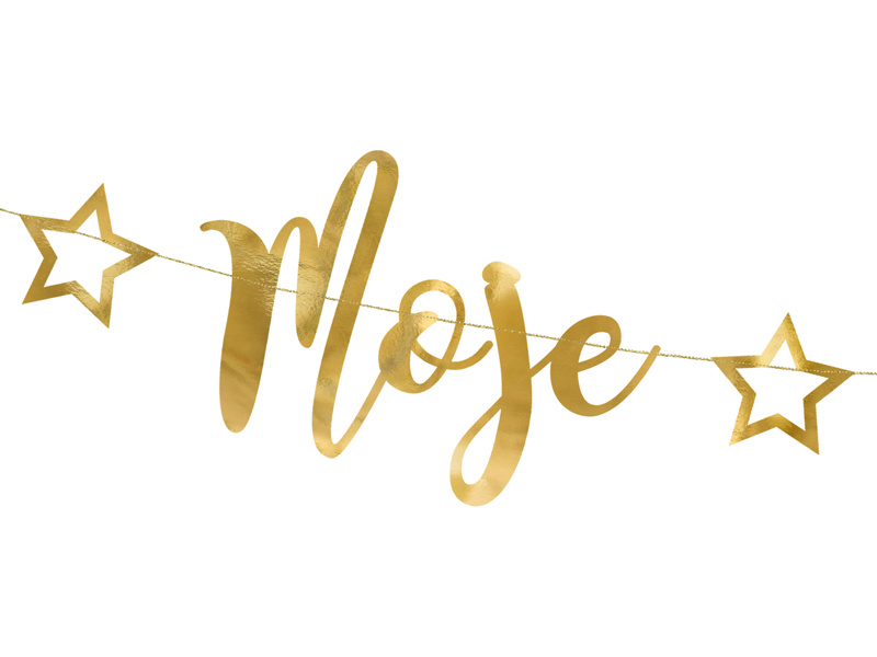 Baner Moje urodziny na ścianie