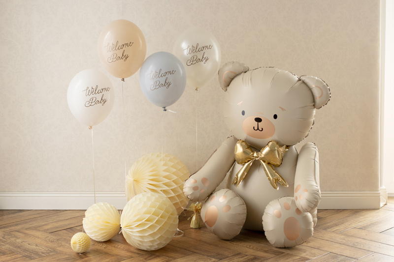 Balony Welcome Baby w czterech kolorach