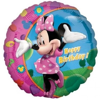 Balon foliowy Myszka Minnie 46cm/1szt.