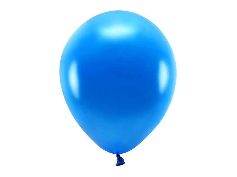 Balony Eco 30cm metalizowane granat - opakowanie
