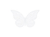 Dekoracje papierowe Motyl, 6,5 x 4cm (1 op. / 10 szt.)