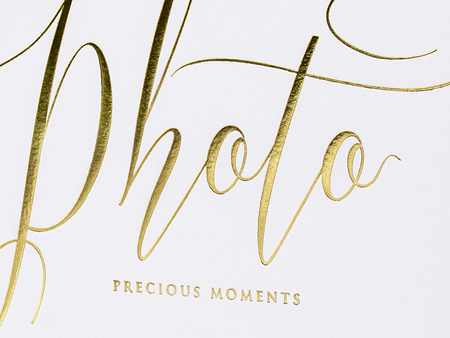 Album na zdjęcia Precious moments, 20x24,5cm, biały, 22 kartki