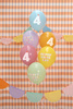 Balony 30 cm, 4, mix (1 op. / 6 szt.)