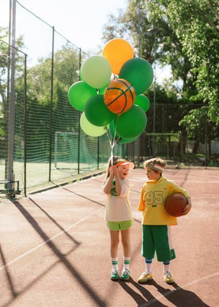 Balon foliowy Piłka do koszykówki, łatwość napełniania