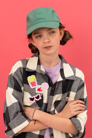 Naprasowanki Kiss me, mix, 4.5-6.5x3-6 cm (1 op. / 3 szt.)