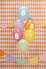 Balony 30 cm, 8, mix (1 op. / 6 szt.)