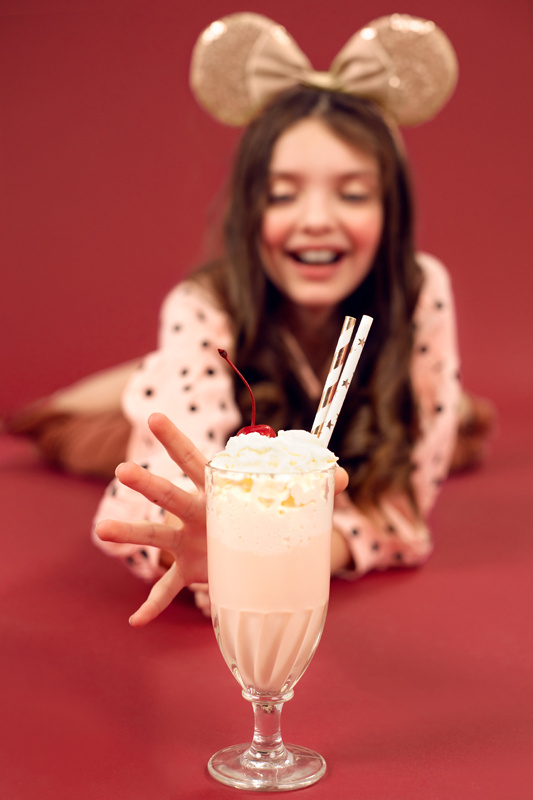 Opaska Myszka nude – opaska na głowie