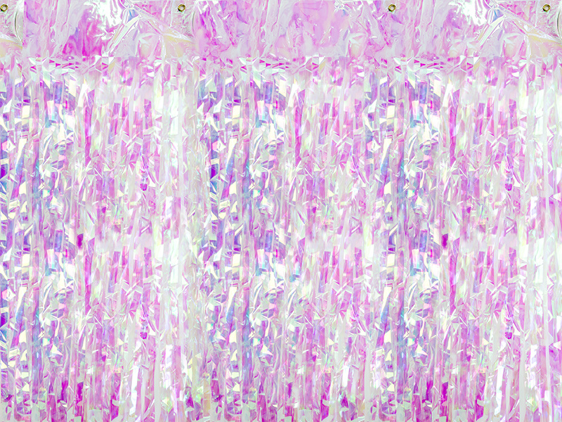Kurtyna Party opalizująca 90x250cm - zdjęcie 1