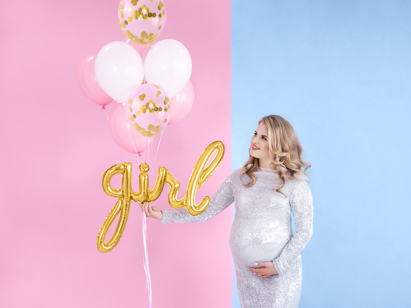 Balony Strong 30cm Pastel Baby Pink – balony napełnione helem