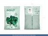Balony Eco 26cm metalizowane, zielony (1 op. / 100 szt.)