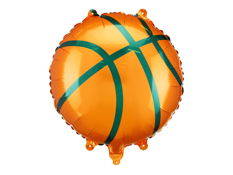Balon foliowy Piłka do koszykówki, mix kolorów