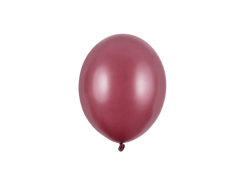 Balony Strong 12cm Metallic Maroon