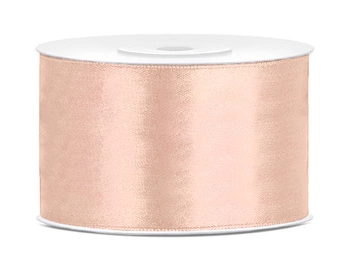 Tasiemka satynowa, j.brzoskwinia, 38mm/25m
