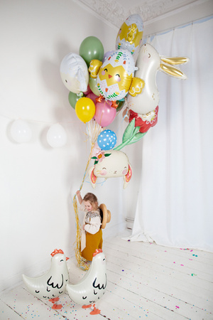 Balon foliowy Owieczka, 87x57.5 cm, mix
