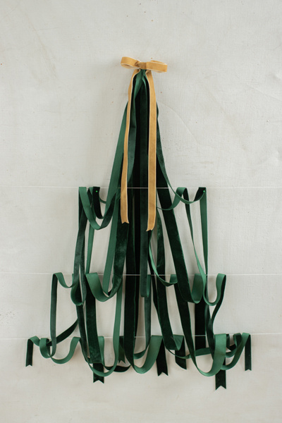 Tasiemka Welurowa butelkowa zieleń w rolce