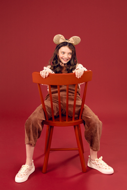 Opaska Myszka nude – widok z boku