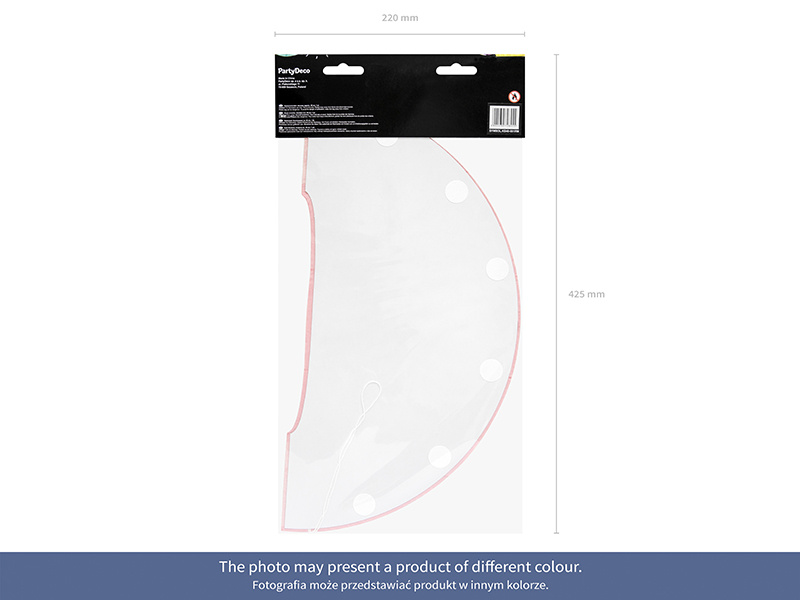 Kula bibułowa żółta 40 cm - zdjęcie 4