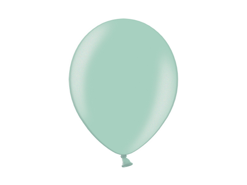 Balony Metallic Light Green 23cm