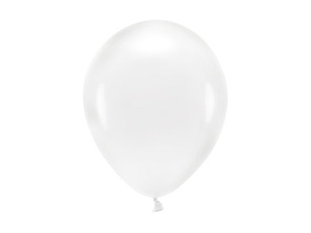 Balony Eco 26cm, transparentny (1 op. / 10 szt.)