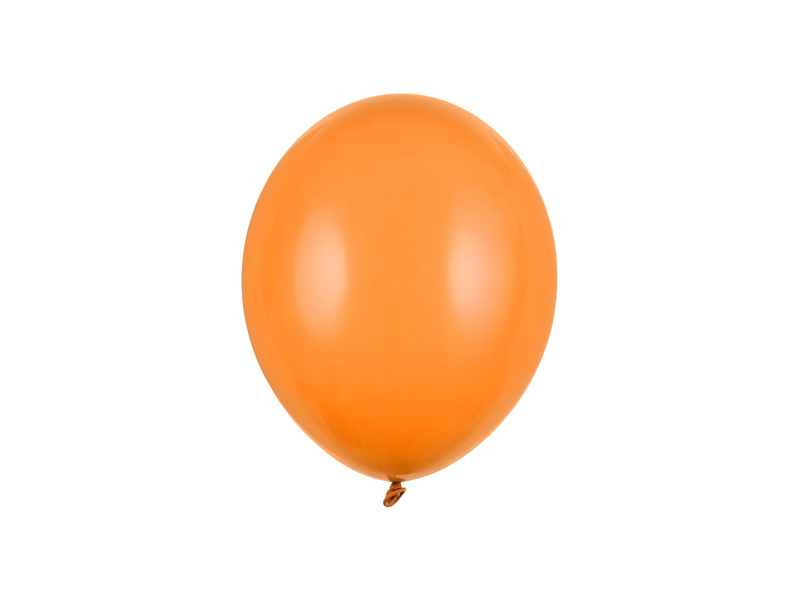 Balony Strong 23cm Pastel Mandarin Orange - opakowanie 100 sztuk