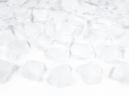 Płatki róż w woreczku, biały (1 op. / 100 szt.)