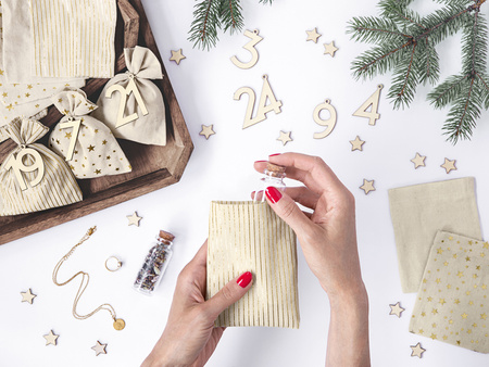 Kalendarz adwentowy Woreczki, mix