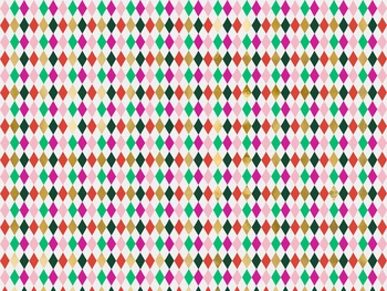 Papier do pakowania - Romby, 70x200cm