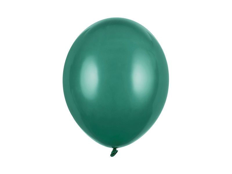 Balony Strong 30 cm Pastel Bottle Green – opakowanie 50 sztuk