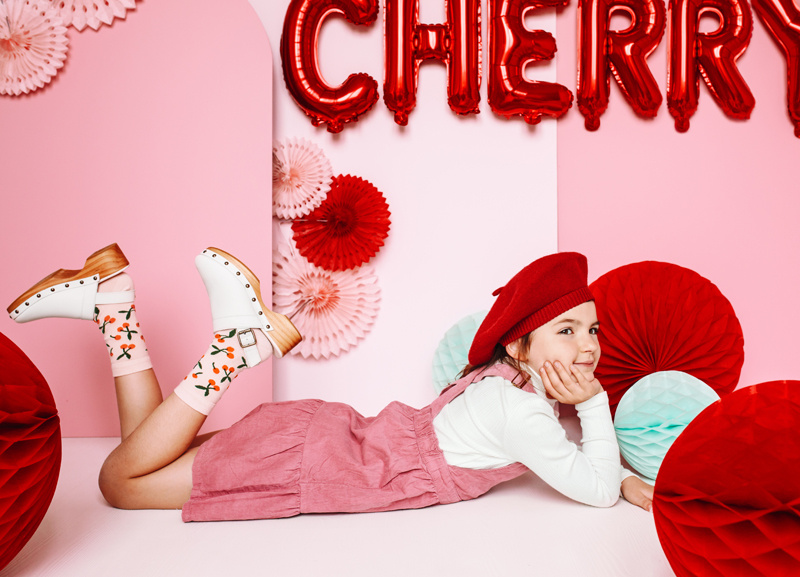 Skarpetki Wisienki mix 31-34 – prezentacja produktu