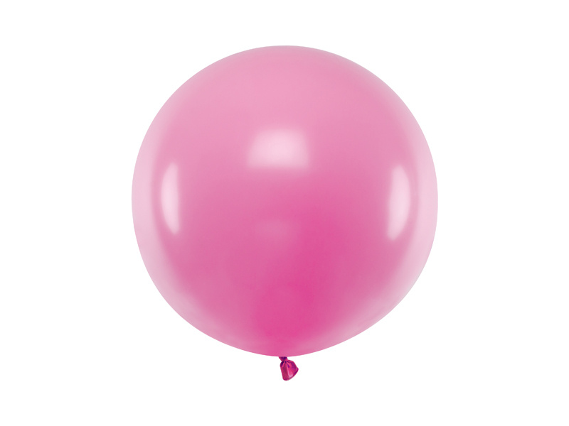 Balon okrągły 60cm Pastel Fuchsia