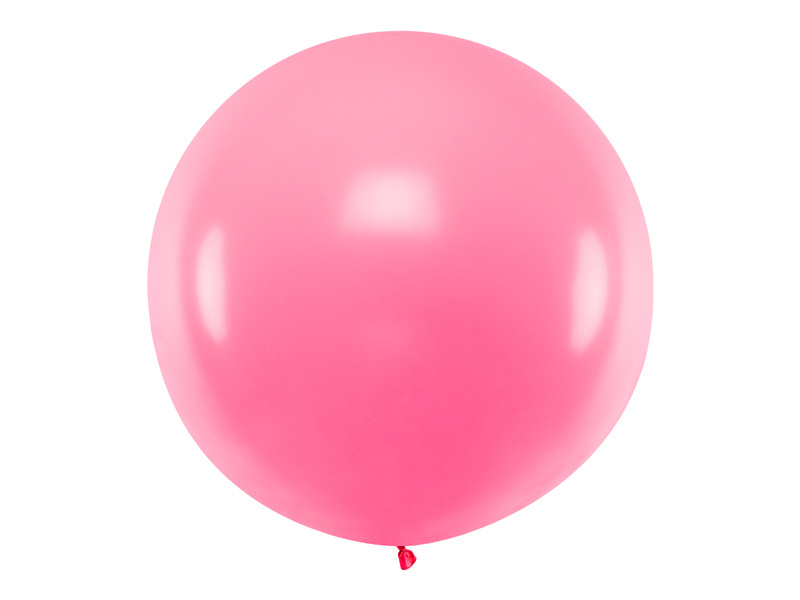 Balon okrągły 1m Pastel Pink