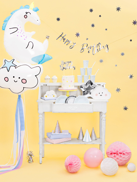 Baner Happy Birthday – dekoracja do sesji zdjęciowych i przyjęć