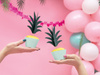 Dekoracje do muffinek Aloha - Ananasy (1 op. / 6 szt.)