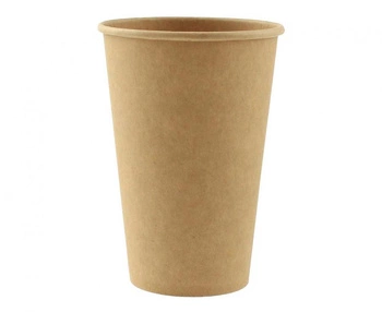 Kubeczki papierowe GoG Kraft, duże, 375 ml, 6 szt.