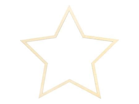 Zawieszki dekoracyjne Gwiazdy, mix (1 op. / 3 szt.)