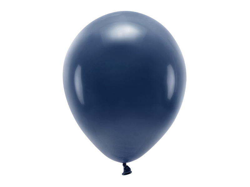Balony Eco 30 cm pastelowe ciemny granat