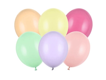 Balony Strong 27cm, Pastel Mix (1 op. / 50 szt.)