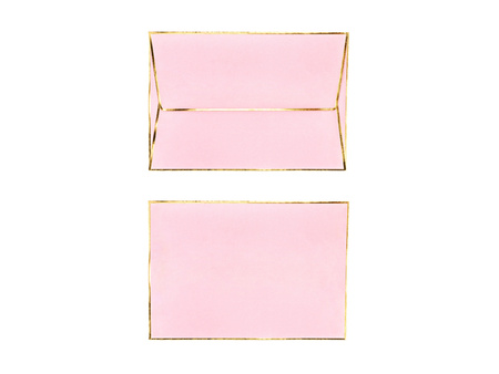 Kartka z pinem Tęcza, 10.5x14.8cm