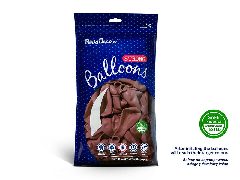 Balony Strong Pastel Wild Rose w dekoracji
