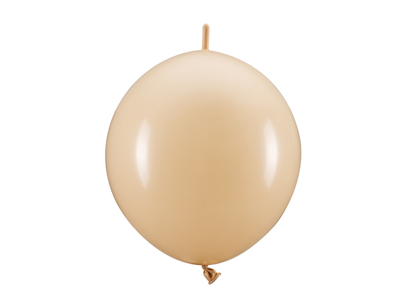Balony z łącznikiem 33 cm nude opakowanie