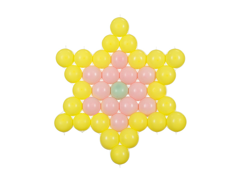 Siatka balonowa Gwiazda – dekoracja na przyjęcie