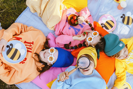 Serwetki Pszczółka, 16x15 cm, mix (1 op. / 12 szt.)