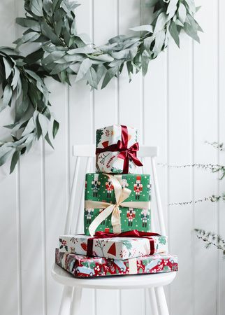 Papier do pakowania - Merry Christmas, 70x200 cm