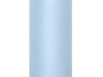 Tiul gładki, błękit, 0,3 x 9m