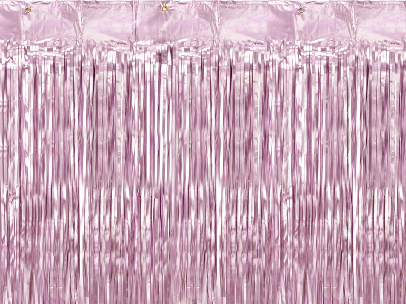 Kurtyna Party wrzosowa 90x250cm - zdjęcie 1
